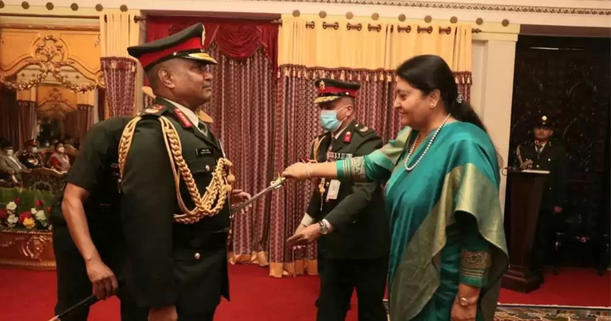 Indian Army chief Manoj Pande conferred honorary rank of Nepal Army General